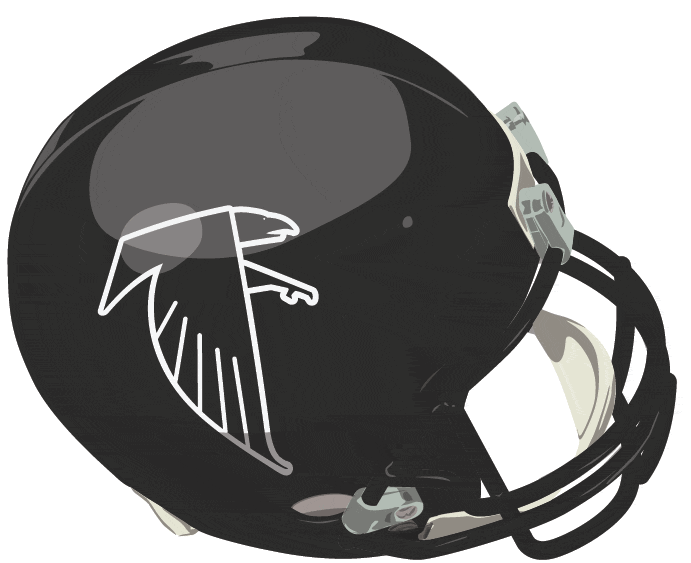 Atlanta Falcons 1990-2002 Helmet iron on transfers for fabric